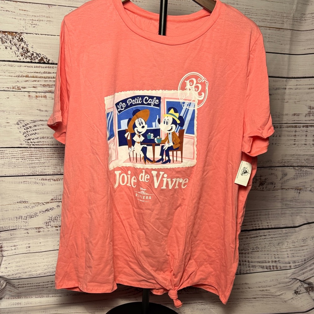 Disney's Riviera Resort "Le Petit Café Joie de Vivre" t-shirt 2XL